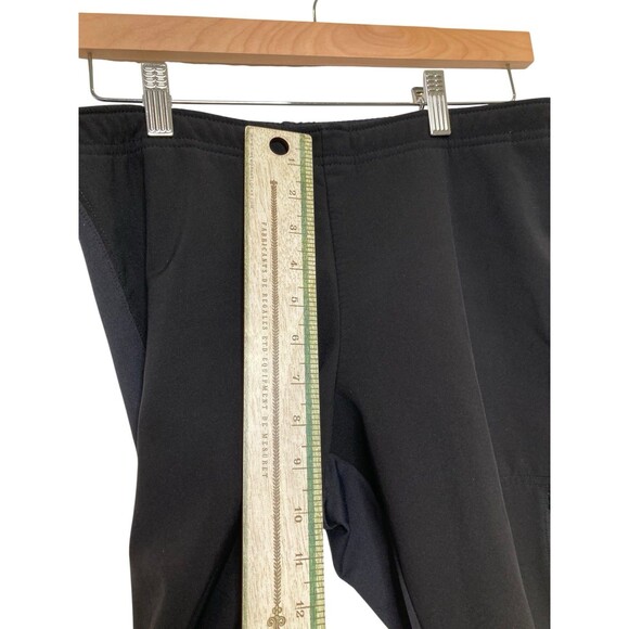 Title Nine Cold Killer Fleece Lined Black Performance Ankle Zip Pants Medium - Picture 14 of 15